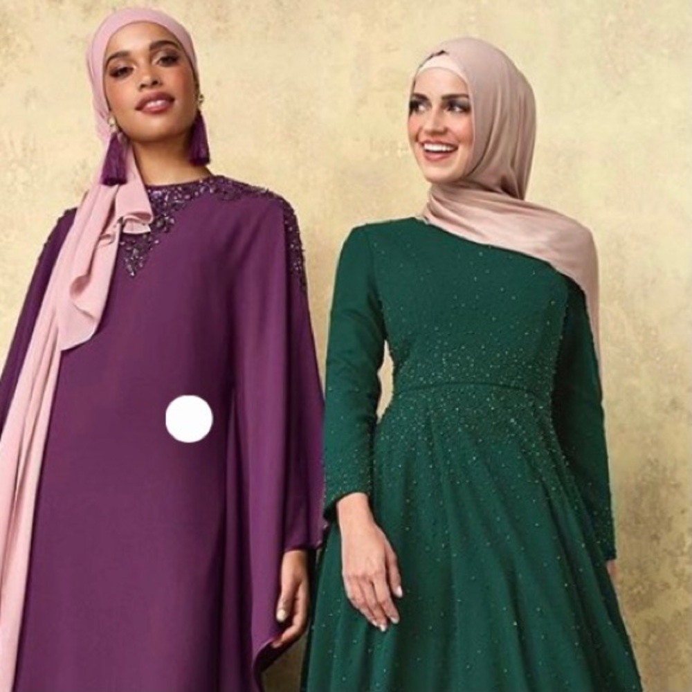 Inayah maxi emerald dress